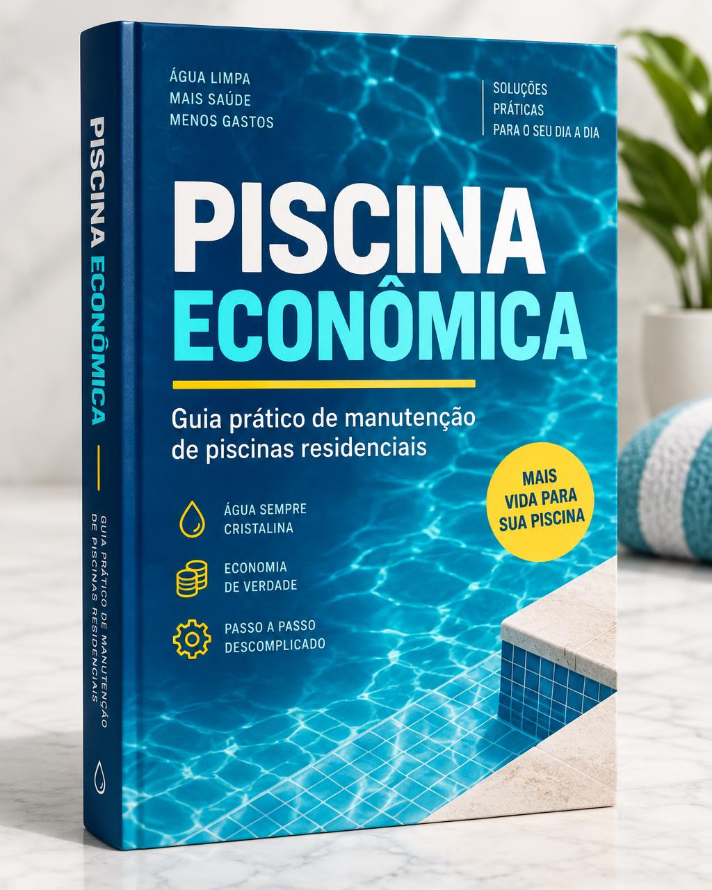 Capa do e-book Piscina Econômica